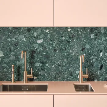 Dornbracht meta square designserie inspiration kueche kuechenarmatur champagne gebuerstet