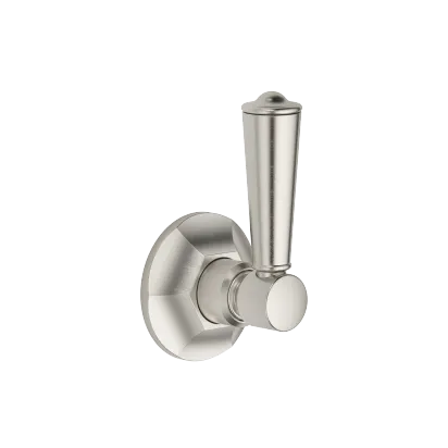 MADISON Wall valve clockwise closing 1/2" - Brushed Platinum - Set containing 2 articles