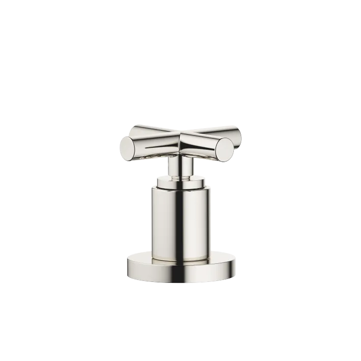 TARA Two-way diverter for bath rim or tile edge installation - Platinum - 29 140 892-08
