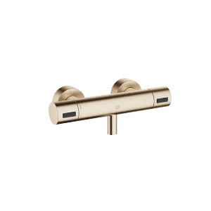 Shower thermostat for wall mounting - Brushed Champagne (22kt Gold) - 34 442 979-46