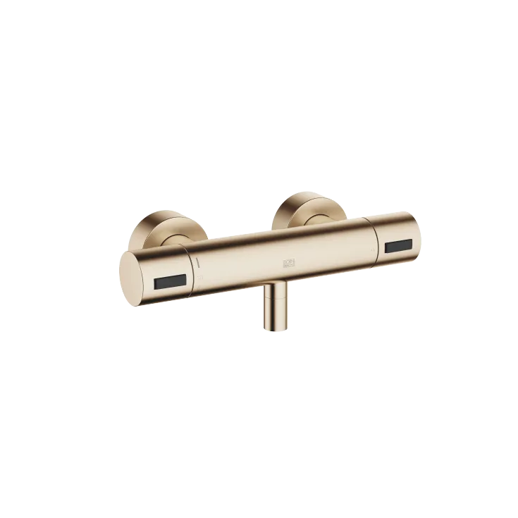 Termostato de ducha para montaje a pared - Champagne cepillado (Oro 22k) - 34 442 979-46