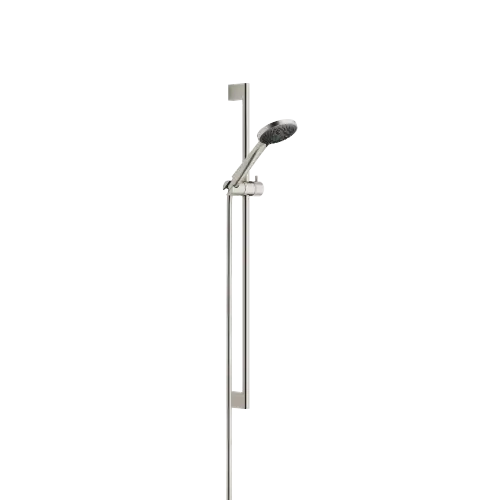 Shower set - Brushed Platinum - Set containing 2 articles