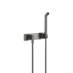 Gießrohr mit Abdeckplatte - Dark Platinum gebürstet - 27 838 979-99