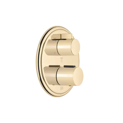 MADISON Concealed thermostat with three function volume control - Durabrass (23kt Gold) - 36 427 977-09