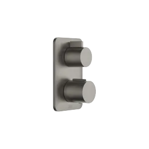 LISSÉ UP-Thermostat mit Zweiwege-Mengenregulierung - Dark Platinum gebürstet - 36 426 845-99