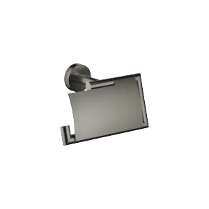 Tissue holder with cover - Brushed Dark Platinum - 83 510 979-99
