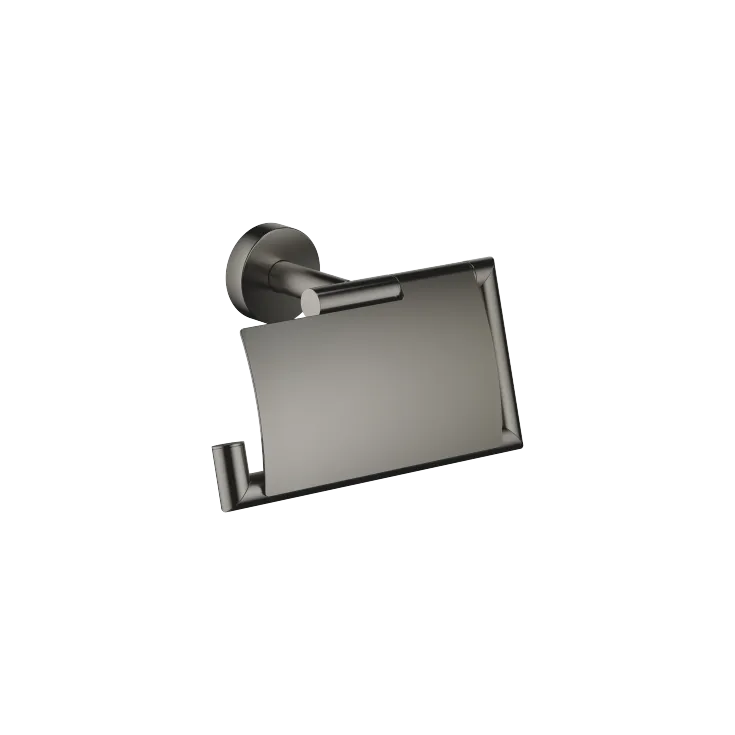Tissue holder with cover - Brushed Dark Platinum - 83 510 979-99