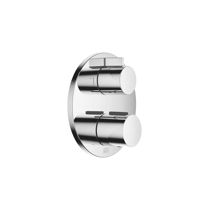 Concealed thermostat with two function volume control - Chrome - 36 426 970-00