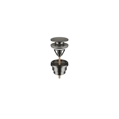 Basin Waste with push fastening 1 1/4" - Dark Chrome - 10 125 970-19