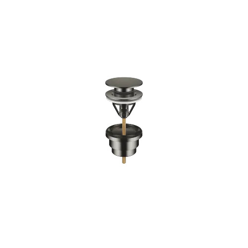 Basin Waste with push fastening 1 1/4" - Dark Chrome - 10 125 970-19