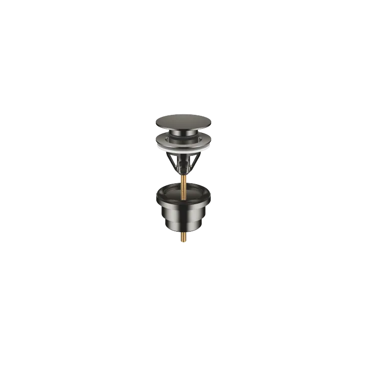 Basin Waste with push fastening 1 1/4" - Dark Chrome - 10 125 970-19