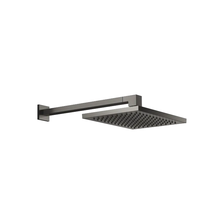 Regenbrause mit Wandanbindung - Dark Platinum gebürstet - 28 761 980-99