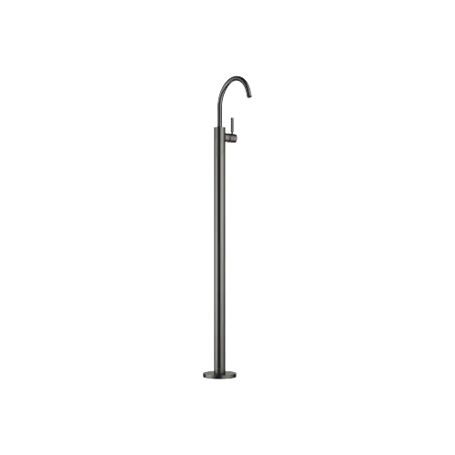 META Mitigeur monocommande de lavabo avec tube vertical sans garniture d’écoulement - Dark Platinum brossé - 22 584 661-99