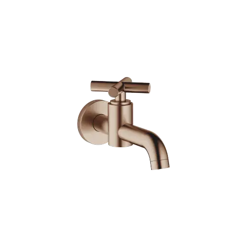 TARA Wall-mounted valve cold water without pop-up waste - Brushed Bronze (PVD) - 30 010 892-42