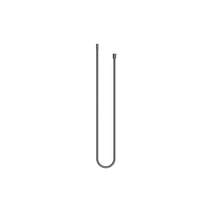 Metal shower hose 1/2" x 3/8" x 1750 mm - Brushed Dark Platinum - 28 322 970-99