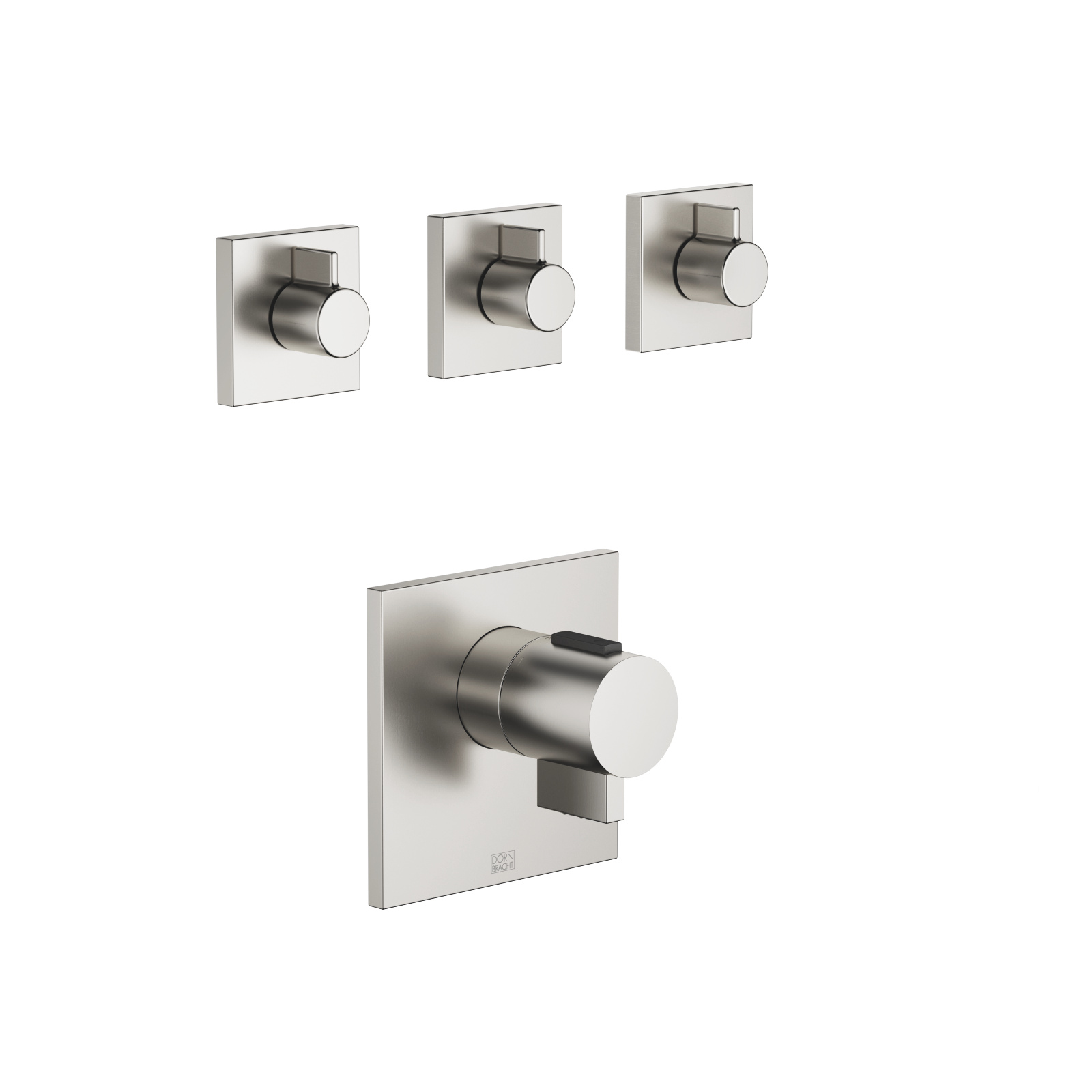 Series Specific Brushed Platinum Shower Faucets Xtool Concealed Thermostat Without Volume 3619