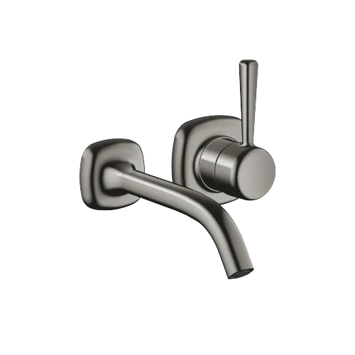COYA Waschtisch-Wand-Einhandbatterie ohne Ablaufgarnitur - Dark Chrome - 36 860 404-19