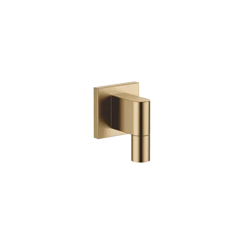 Wall elbow - Brushed Dark Brass (PVD) - 28 450 980-39
