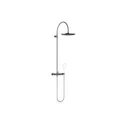 TARA Showerpipe with shower mixer without hand shower 300 mm - Dark Chrome - 26 622 892-19 0050