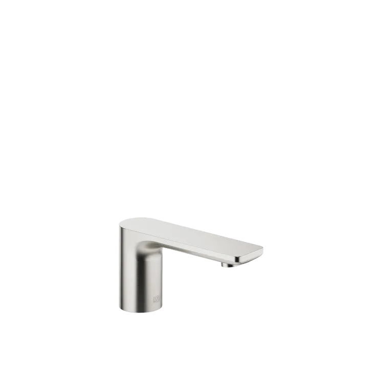 LISSÉ Deck-mounted basin spout without pop-up waste - Brushed Platinum - 13 700 845-06