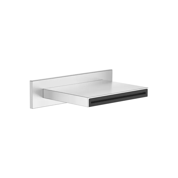 WATER SHEET Cascade spout for wall mounting - Brushed Chrome - 13 415 979-93