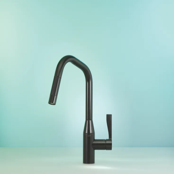 Dornbracht sync design series kitchen kitchen faucet matte black