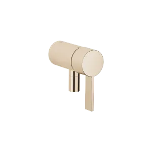 Concealed single-lever mixer with integrated shower connection - Brushed Champagne (22kt Gold) - 36 050 970-46