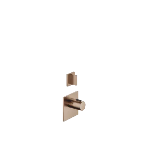 MEM xTOOL Thermostatmodul mit 1 Ventil - Bronze gebürstet (PVD) - Set aus 2 Artikeln