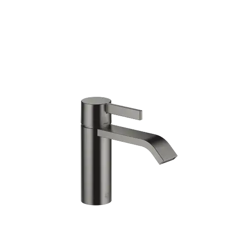 IMO Single-lever basin mixer without pop-up waste - Brushed Dark Platinum - 33 522 671-99