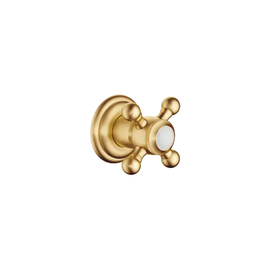 MADISON Wall valve clockwise closing 1/2" - Brushed Durabrass (23kt Gold) - 36 607 361-28