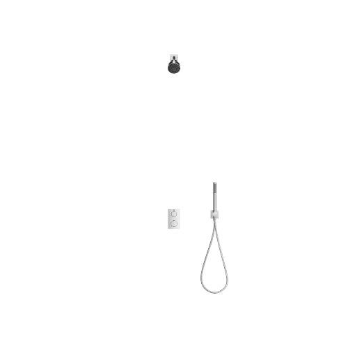 Shower set with shower head - Chrome - 28 000 002-00