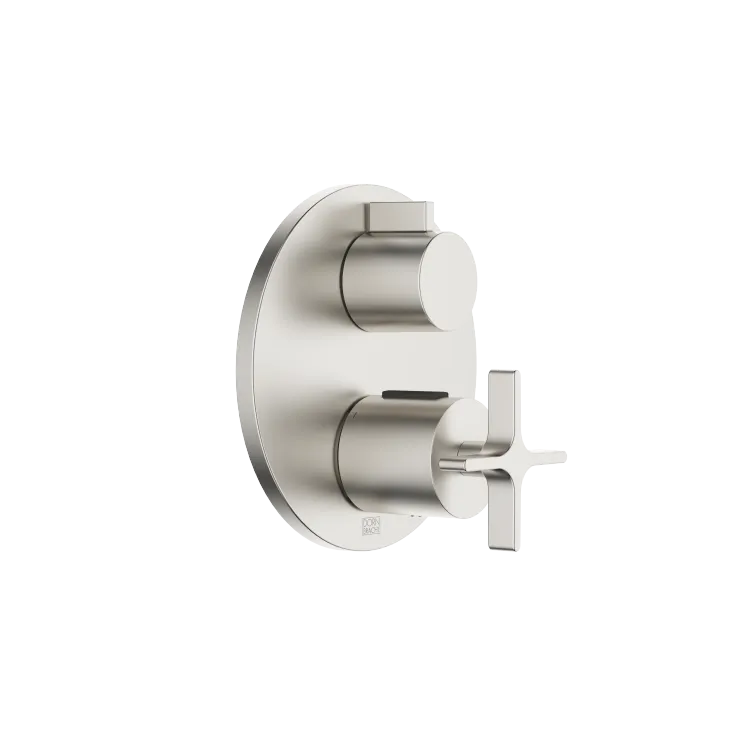 VAIA Concealed thermostat with one-way diverter - Brushed Platinum - 36 425 809-06 0010