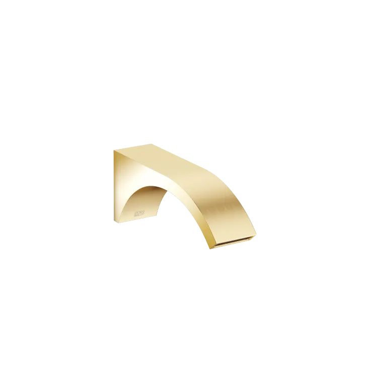 CYO Waschtisch-Wand-Auslauf ohne Ablaufgarnitur - Messing / Messing gebürstet (23kt Gold) - 13 805 811-38