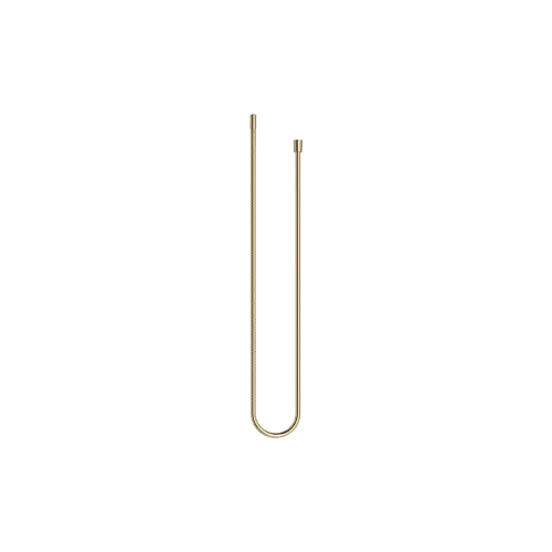 Flexible métallique de douche 1/2" x 3/8" x 1750 mm - Laiton (Or 23cts) - 28 322 970-09