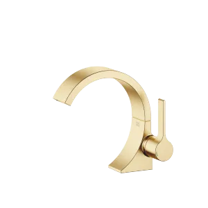 CYO Single-lever basin mixer with pop-up waste - Brushed Durabrass (23kt Gold) - 33 500 811-28 0010