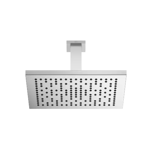 Rain shower ceiling-mounted 11-3/4" x 9-1/2" - Brushed Chrome - 28 775 980-93 0010
