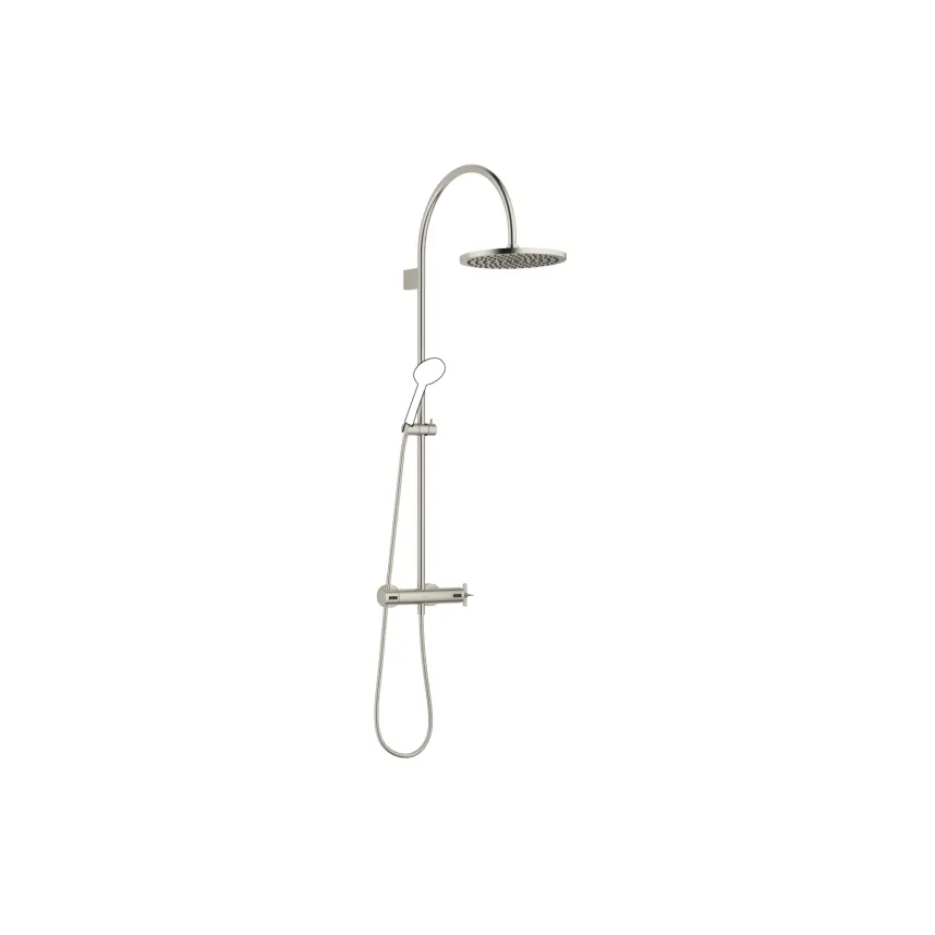 VAIA Brushed Platinum Shower faucets Shower pipe with shower