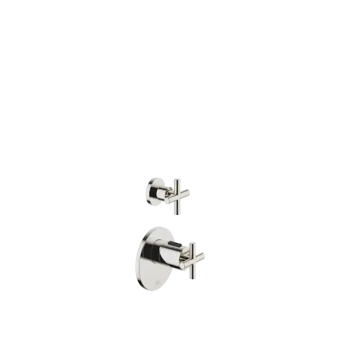 TARA xTOOL Thermostat module with 1 valve - Platinum - Set containing 2 articles