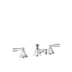 MADISON Three-hole basin mixer with pop-up waste - Chrome - Set containing 3 articles