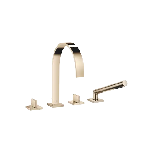 MEM Bath shower set for bath rim or tile edge installation - Champagne (22kt Gold) - 27 532 782-47 0050