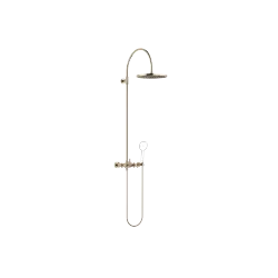 TARA Colonne de douche avec mélangeur de douche sans douchette 300 mm - Champagne (Or 22cts) - 26 622 892-47