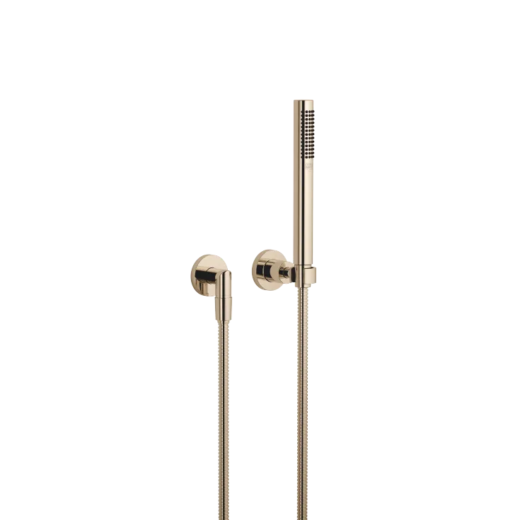 TARA Hand shower set with individual rosettes FlowReduce - Champagne (22kt Gold) - 27 802 892-47 0010