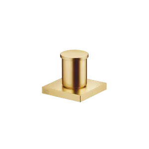 Two-way diverter for bath rim or tile edge installation - Brushed Durabrass (23kt Gold) - 29 140 670-28