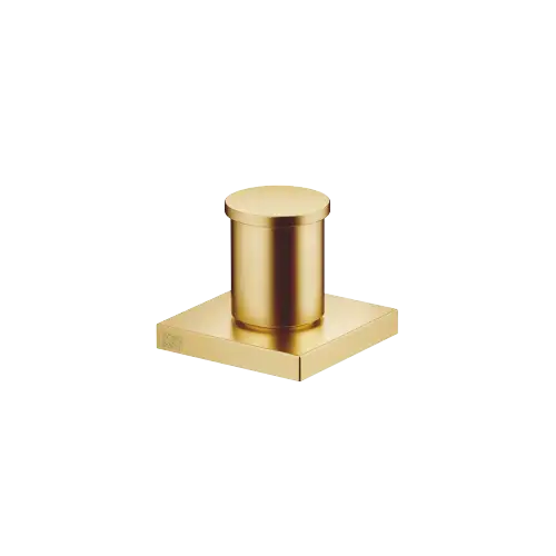 Two-way diverter for bath rim or tile edge installation - Brushed Durabrass (23kt Gold) - 29 140 670-28