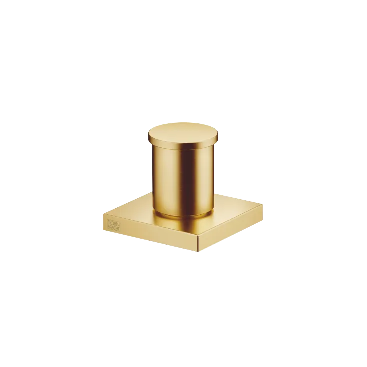 Two-way diverter for bath rim or tile edge installation - Brushed Durabrass (23kt Gold) - 29 140 670-28