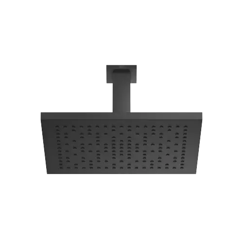 Pomme de douche arrosoir à fixation au plafond 300 x 240 mm - Noir mat - 28 775 980-33 0010