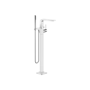 CL.1 Single-lever bath mixer with stand pipe for free-standing assembly with hand shower set - Chrome - 25 863 705-00