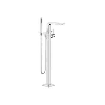 CL.1 Monomando de bañera en columna para montaje exento con juego de ducha de mano - Cromo - 25 863 705-00