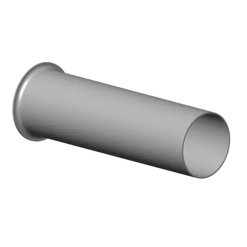 Pipe Ø 32 x 0,75 x 110 mm - Brushed Platinum - 09 28 23 005-06