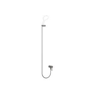 Concealed single-lever mixer with integrated shower connection with hand shower set without hand shower - Brushed Dark Platinum - 36 002 970-99